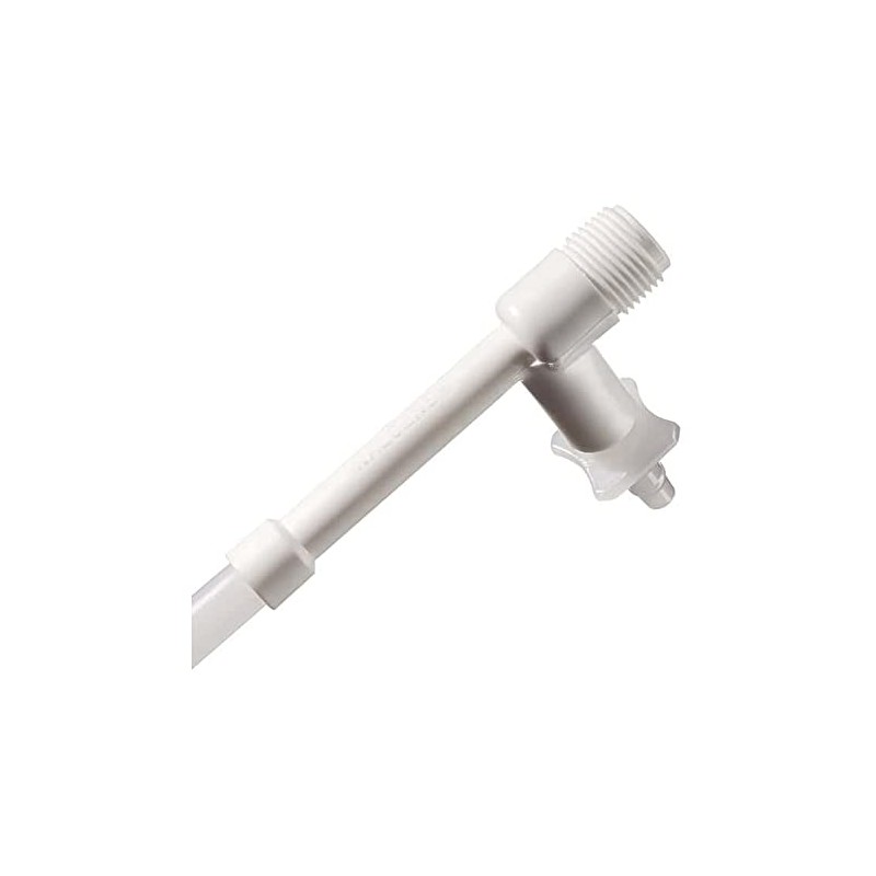 Nalgene 6140-0010 Faucet Aspirator Vacuum Pump, Polypropylene, 3/8" NPT Threading