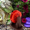 LOGOFUN Simulated Water Wheel Model Plastic Water Wheel Prop Waterfall