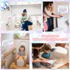 Threetols 10pcs Potty Training Stickers Chart, Cute Mermaid Theme Toilet
