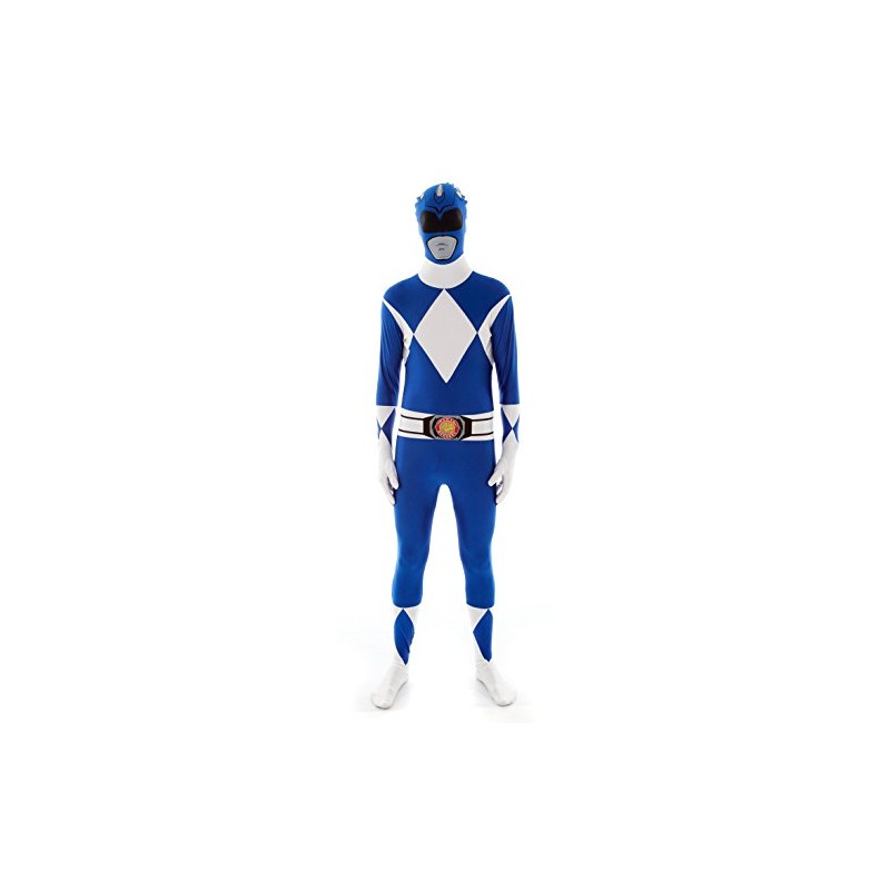 Official Blue Power Ranger Morphsuit Costume - X-Large 5'10 -