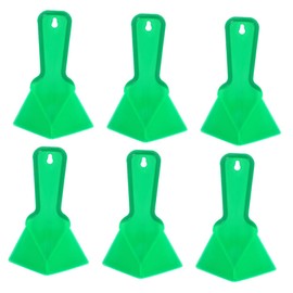 WHAMVOX 6pcs Yin- Corner Tool Drywall Cutout Tool Plastic Trowel for Wall Trim and Plastering for Diy and Professionals