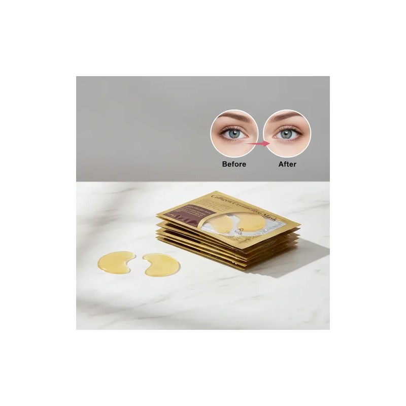 Cuidado Facial 10 Pares Parches Ojeras Hidratantes Eledeluxe