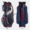 uniHimal 14-Way Golf Cart Bag with Full Length Padded Divider