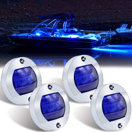 Boaton LED Night Fishing Lights - Courtesy, Deck, Navigation Lights for Boats (Blue)