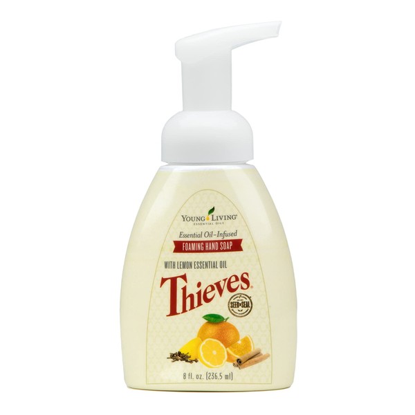 Young Living Thieves Foaming Hand Soap - Effective Plant-Derived Ingredients - 8 fl oz