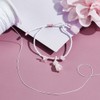 AHANDMAKER 150 Yards Braided Nylon Thread, 0.5mm White Beading Cord