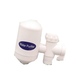 MCKhome Faucet Water Filter with Ultra Adsorptive Material, Tap Water Purifier Filter Switch, Long-Lasting Faucet Filtration System Fits Standard Faucets