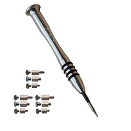 Partyreal M.2 NVME SSD Mounting Screws for ASUS, MSI, Gigabyte Motherboards, Laptop & Adapter Cards, 19-Piece Kit