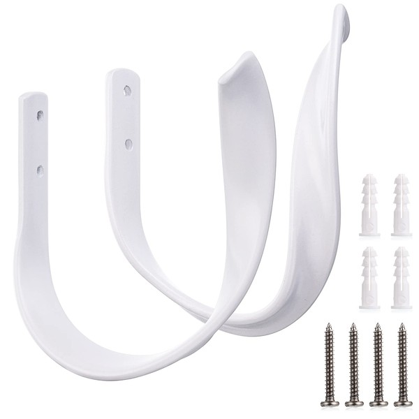 Sumnacon 2 Pcs Aluminum Alloy Curtain Holdbacks - Decorative Wall