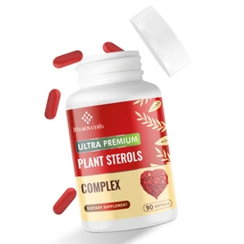 Itharoventis Plant Sterols Supplements with Omega3, Red Yeast Rice, Bergamot Orange, Garlic - Advenced Absorption Formula - 90 Softgels