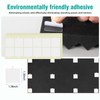 4 Pack Black Acoustic Foam Panels,48x24x2 Inch Sound Proof,High Density
