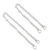 UYUYong 2PCS Bath Plug Chain Strong Chrome Link Type Bath