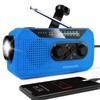 Disaster preparedness radio multifunctional solar emergency radio light with hand