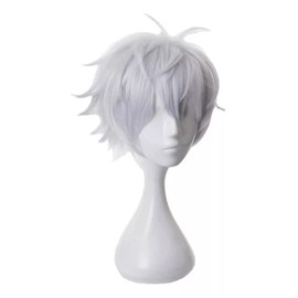 Generic Anime Gojo Satoru Cosplay Peluca Pelo Corto