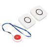 Wireless Caregiver Pager 2 for 1 Adjustable Volume Long Distance