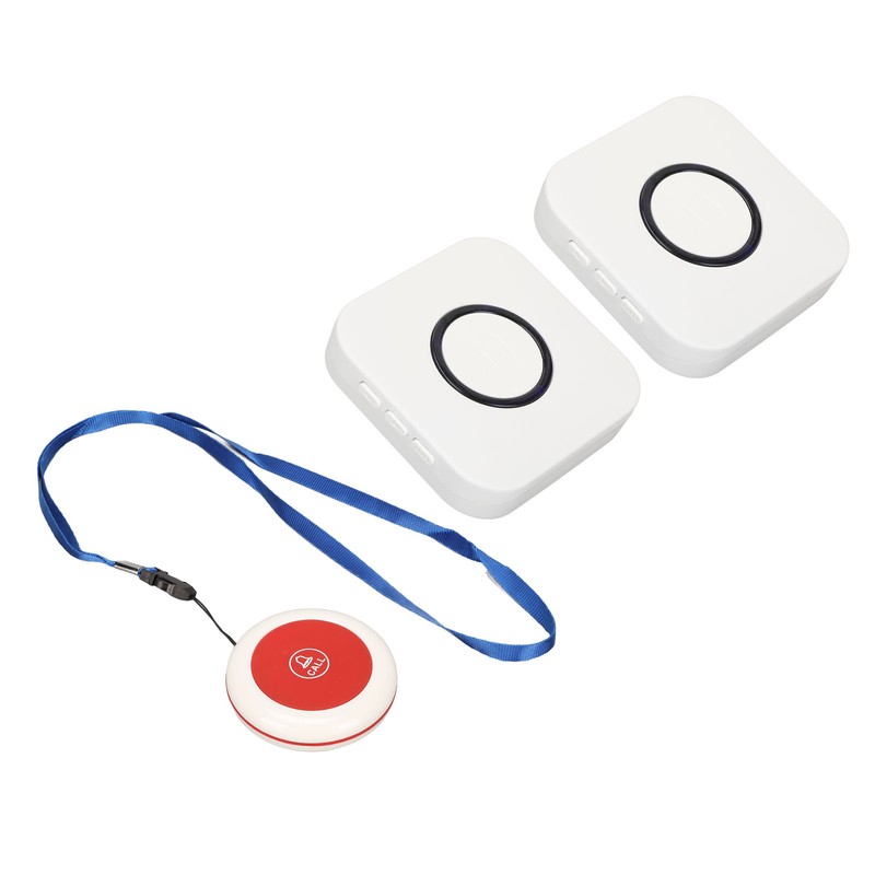 Wireless Caregiver Pager 2 for 1 Adjustable Volume Long Distance