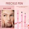 2PCS 2-in-1 Freckle Stamp & Liquid Eyeliner Pen – Waterproof