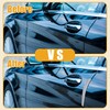 Partuto 2 Pcs 40cm Carbon Fiber Pattern Universal Bumper Guard