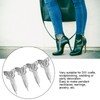 4Pcs Butterfly Tassel Shoes Buckle Ladies Boots Decorative Flower Claw