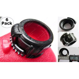 Wedco Briggs & Stratton 6 WEDCO Gas Can SCREW CAP COLLARS 84004cr 5 Gallon Briggs Stratton Essence Fuel