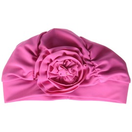 Flap Happy Girls UPF 50+ Lil Gorro de natación, Rosado Azalea, Small