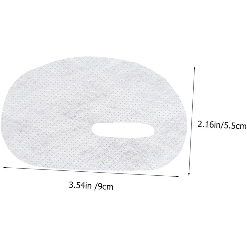 Mikinona 50hojas Ojos Láminas Mascarilla Desechables Cuidado Ojos Flexible Uso