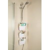 Croydex PA120822 Shower Basket, White, One Size
