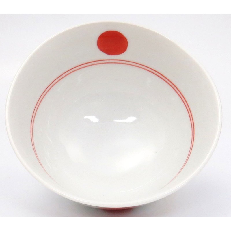 Hasami Ware Koso Kiln Health Guideline Bowl, Line Round Crest