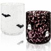 Mrnsta 2 Pcs Halloween Icon Glass Cups - 16oz Ghost