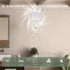 KCVENTSAIR 6 Inch Bathroom Ventilation Fan Circle with Reversible Airflow