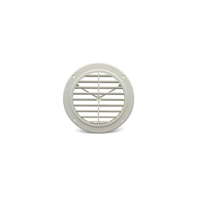 Thetford RV Camper Ceiling AC Vent Without Damper White PN