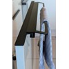 Hand Towel Holder Black Anodised 270 mm for Kitchen Bathroom