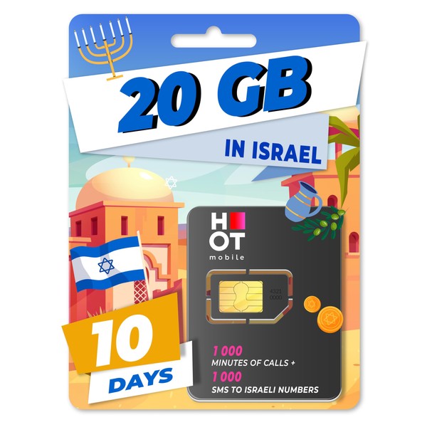 HOT Mobile - Local SIM, Prepaid SIM Card, only for