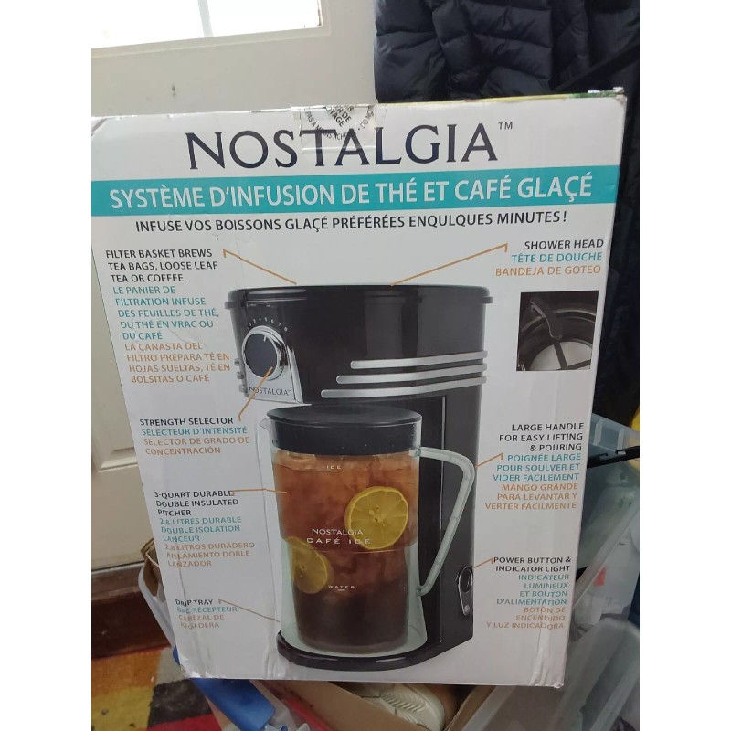 Nostalgia Nib Nostalgia Iced Tea & Coffee Brewing System