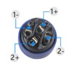 Right Angle Speaker Plug Speakon Connector, Speaker Jacks and Connectors