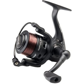DAM Fishing reel with line - spinning reel quick impulse 3L (2500 FD)