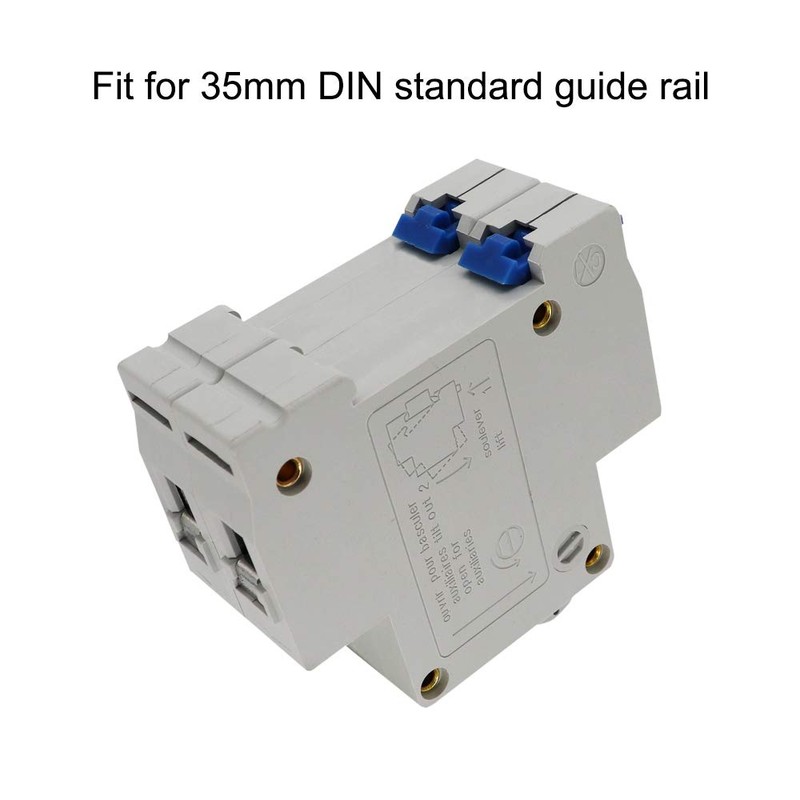 VictorsHome Miniature Circuit Breaker Low-Voltage DZ47-63 2 Pole 20A 400V