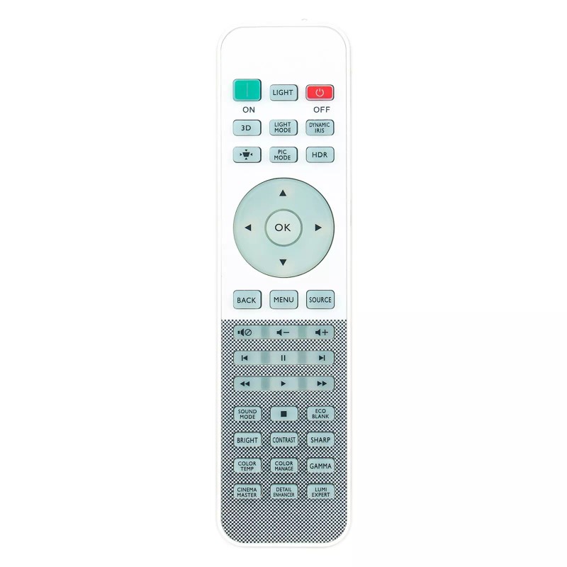 For BenQ Replace Remote for BenQ Projector W1080ST+ W1090 TH683