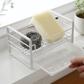 싱크대 선반 물받이 주방 수세미걸이 정리대 Kitchen Sink Shelf Water Catcher Sponge Holder Organizer