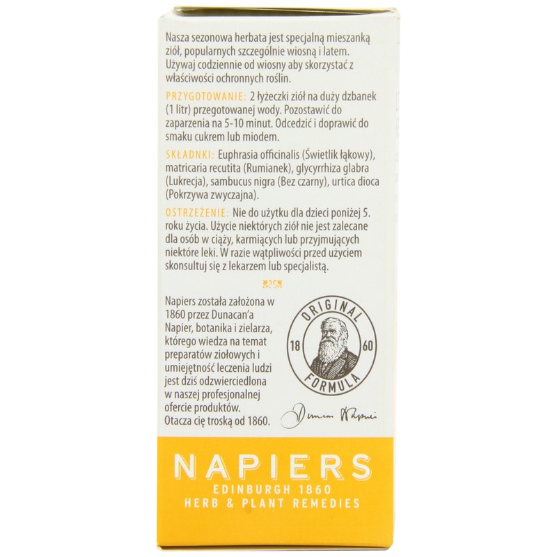 Napiers Summertime Herbal Tea Blend 100g - Natural Herbal Loose
