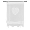 HOME WOHNIDEEN 91417 Corazon Roller Blind with Eyelets and Hooks