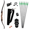 Samick Sage Takedown Recurve Bow and Arrow Set - 62