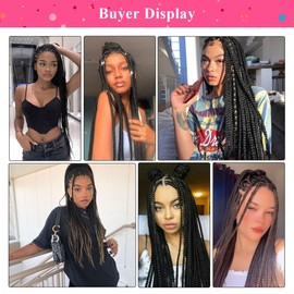 Braiding Hair Pre-Stretched Braiding Hair Ombre PreStretched Braiding Hair For Crochet Twist Braids Hair For Black Women