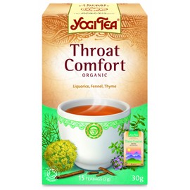 Yogi Tea Throat Comfort - Organic - 8 X 17 Bags
