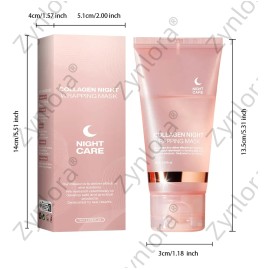 Gel Mascarillas Faciales Colágeno Nocturna