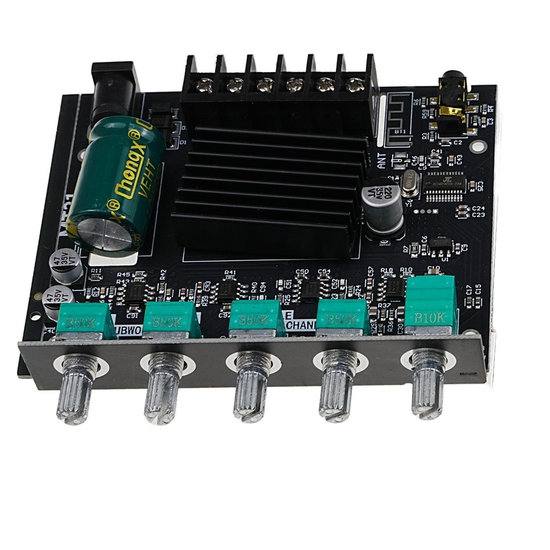 Bluetooth Audio Amplifier Board, ZK-MT21 2.1CH 50W x 2 +100W