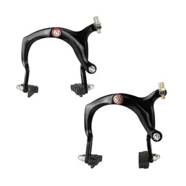 Bike Brake, Front and Rear Bike C Brake Caliper, Aluminum Alloy Front & Rear Side Pull, Bike Accessory for Mountain Bike, Folding Bike, Road Bicycle