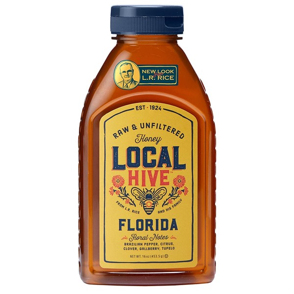 Local Hive Florida Raw & Unfiltered Honey, 16oz