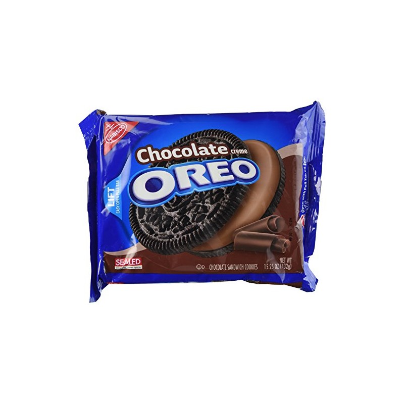 Oreo Chocolate Creme Cookies, 15.25 oz
