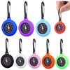 SUPVOX 9pcs Carabiner Compass Mini Orienteering Tool for Hiking Shockproof